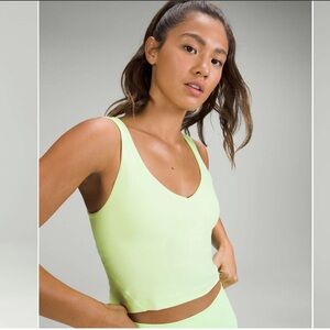 lululemon athletica Align Tank Top faded zap green 2